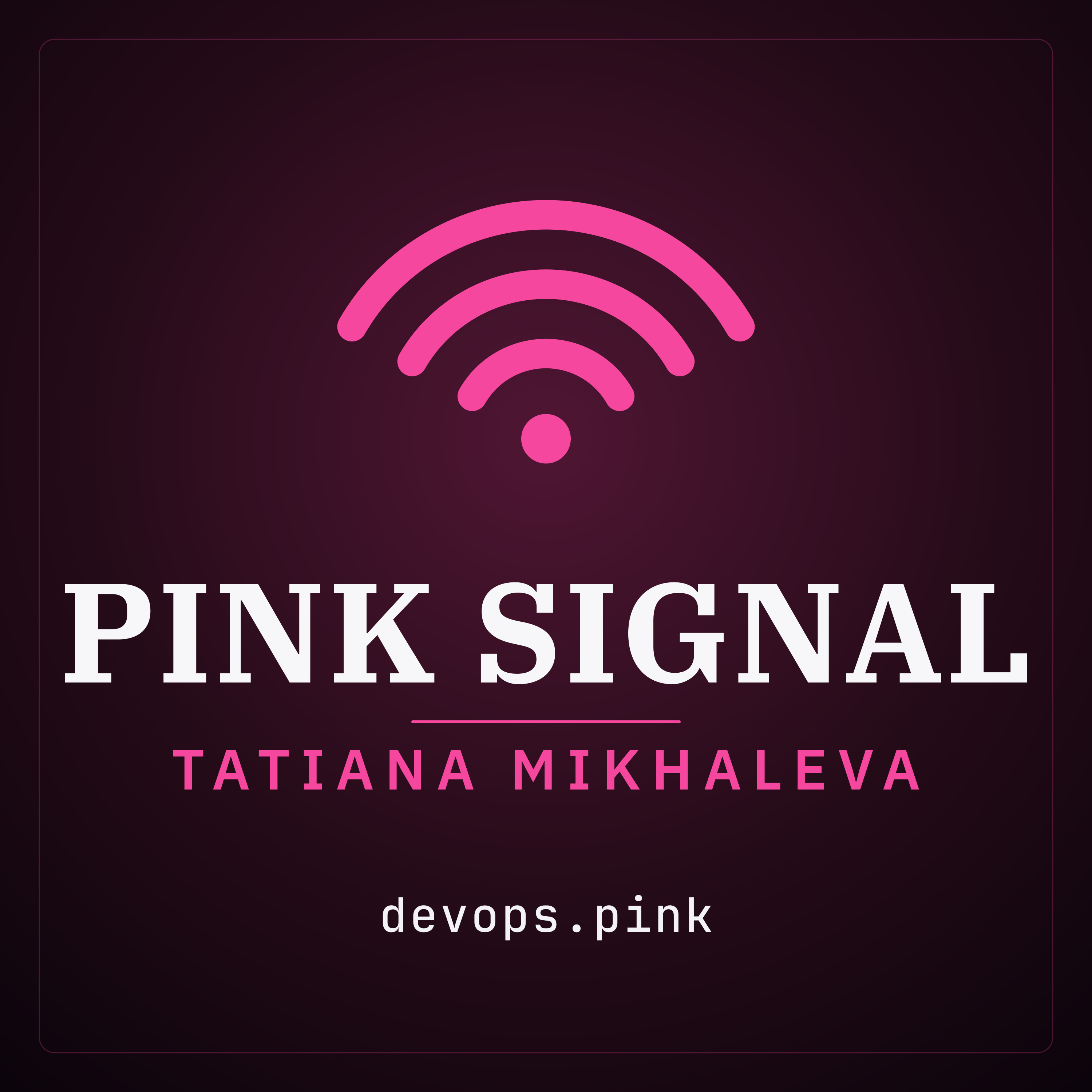 Pink Signal — Tatiana Mikhaleva cover